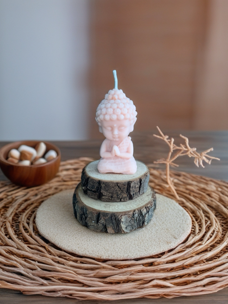Bougie décorative petit bouddha – esprit zen et sérénité – Image 2