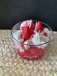 bougie gourmande fraise des bois