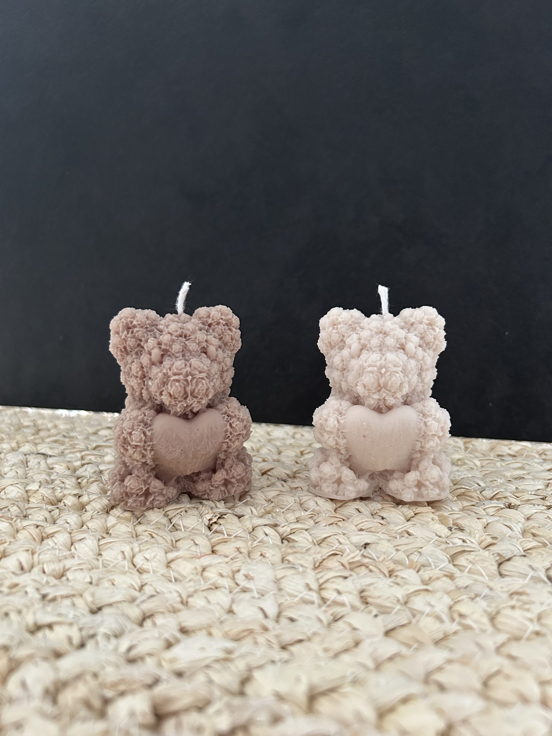 Bougie petit ourson parfumé - cocooning