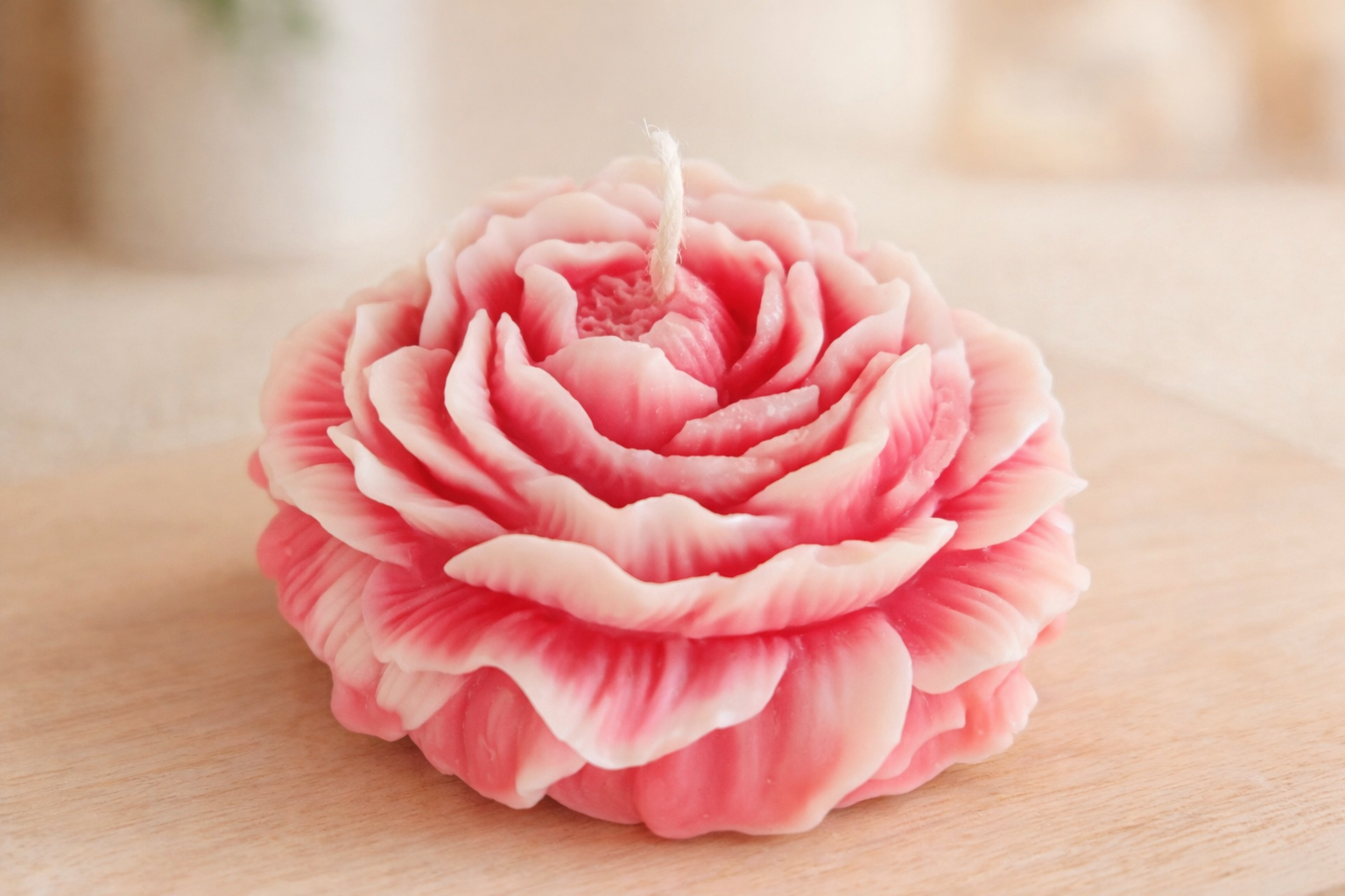 Bougie pivoine parfum Pomme d’amour – Image 2