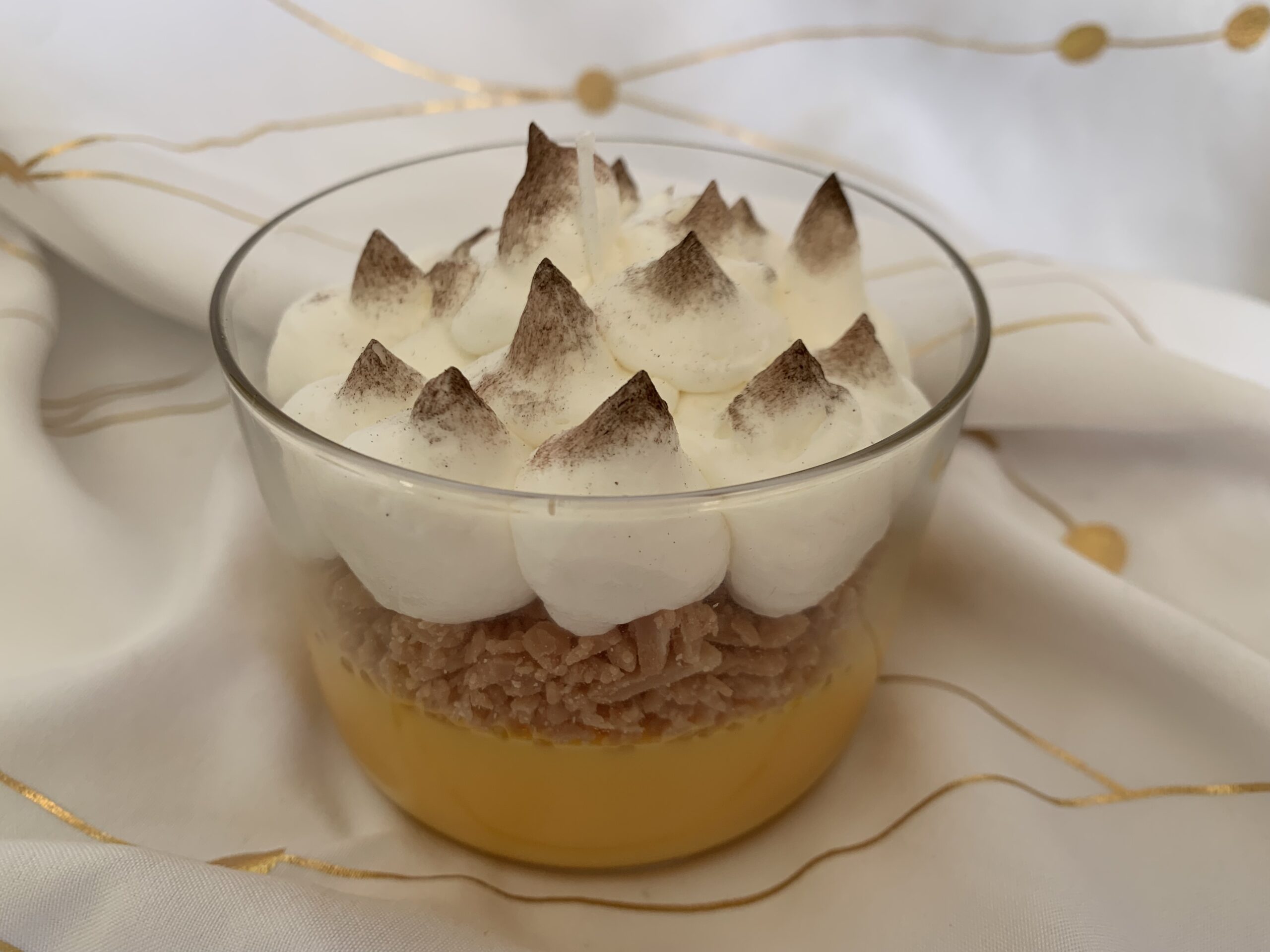 Bougie gourmande parfum citron meringuée Auréa des Sens