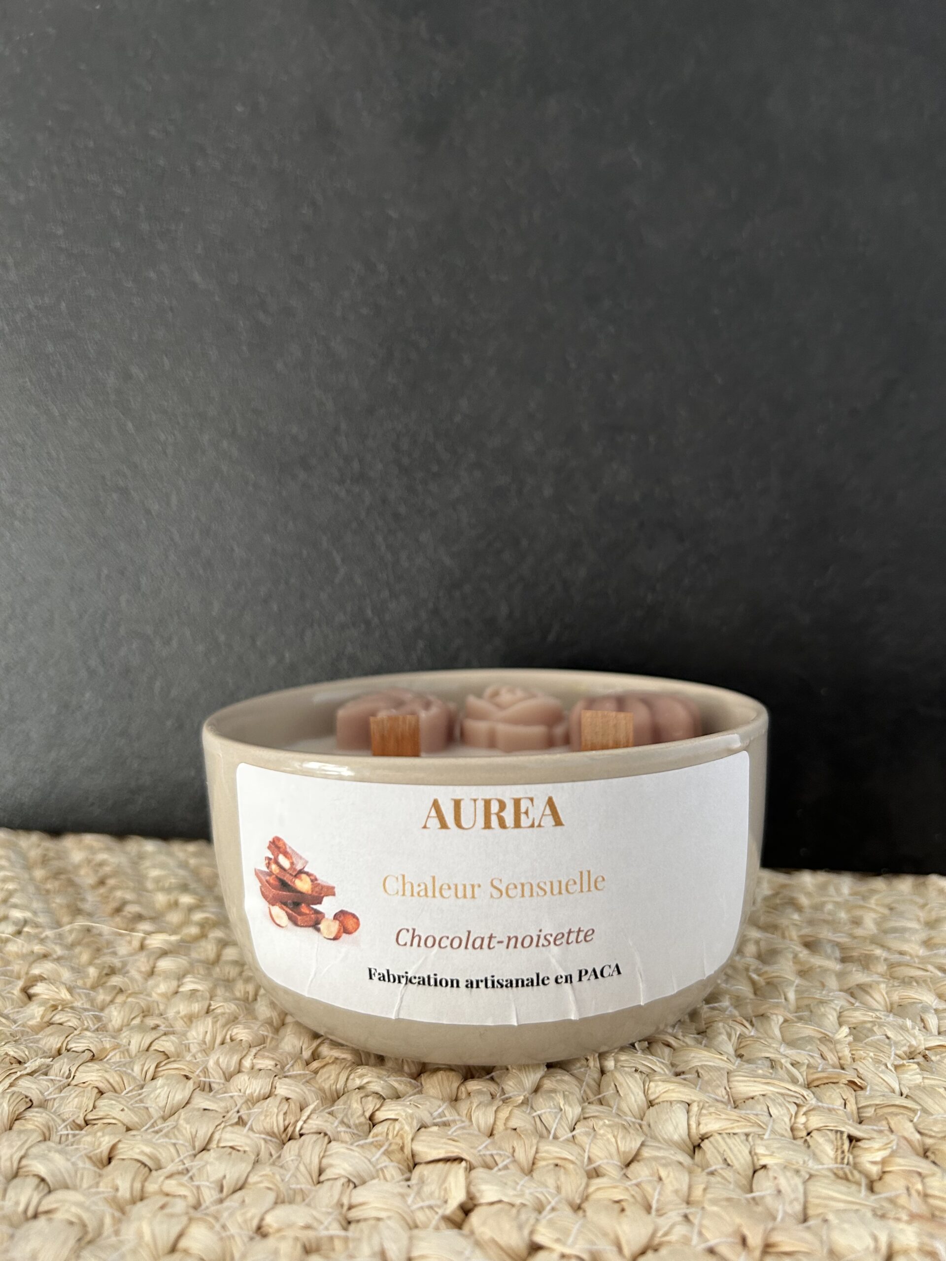 Bougie Auréa Chaleur Sensuelle – pot céramique
