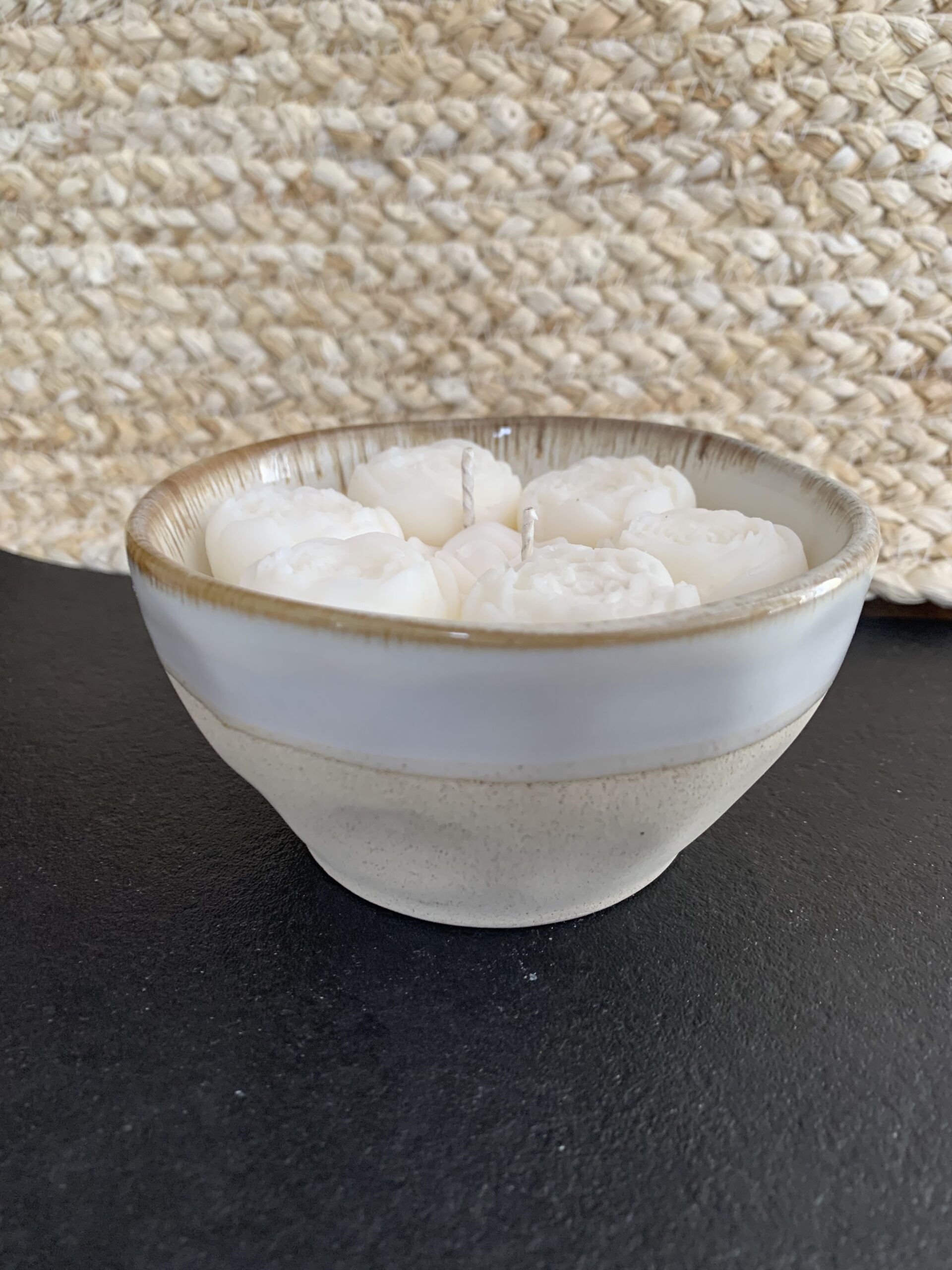 Bougie parfumée musc ambiance cocooning