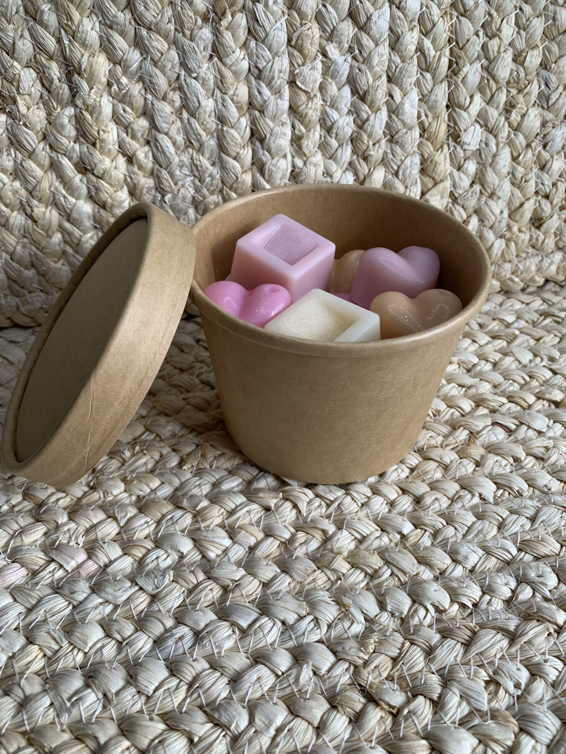 Fondants parfumés 120g en boîte carton prêt à offrir