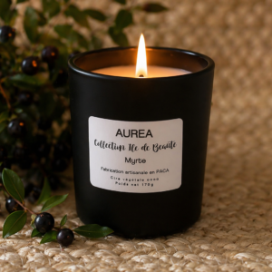 bougie ile de beauté myrte 170g ou 70 g