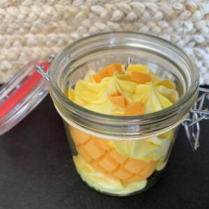 bougie gourmande mangue papaye artisanale