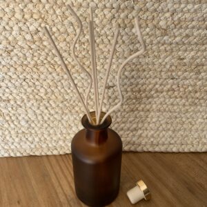 diffuseur parfumé 250 ml verre ambré mat
