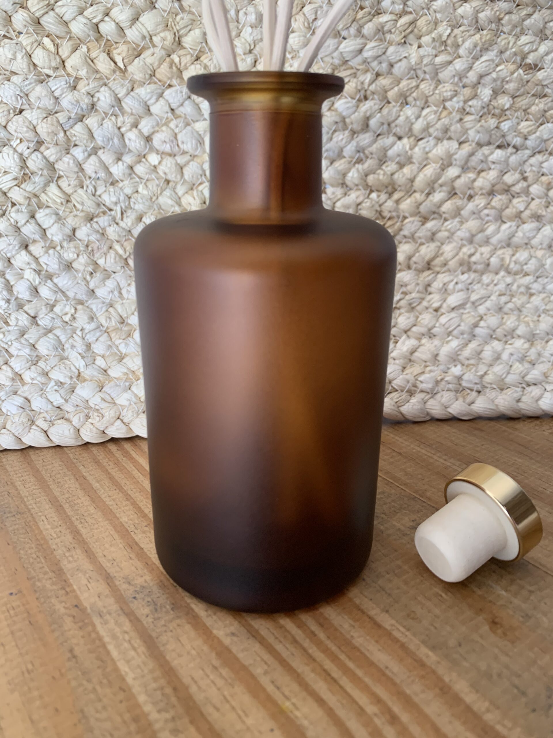 grand diffuseur parfumé ambre mat maison